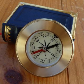 Victorian Pirate Compass Nautical Marine Gift Box Paper Weight