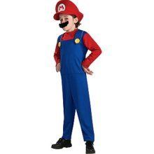 New Super Mario Mario Halloween Boy Costume Small 6