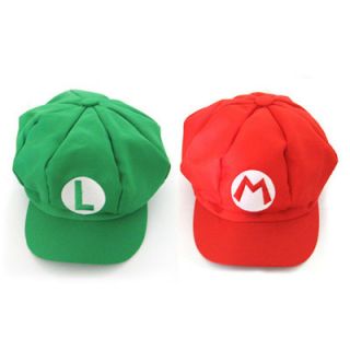 Super Mario Bros Cap Anime Cosplay Super Mario M Super Mario L Hat 2