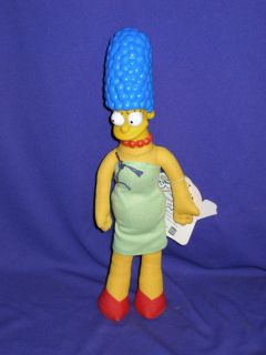 Marge Simpson Cloth Vinyl Doll 12 Burger King 1990