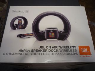 New JBL on Air Wireless Wi Fi Station iPod iPhone Speaker Dock System