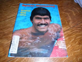 Olympian Mark Spitz Sports Illustrated Cover 9 4 72 Good Condition