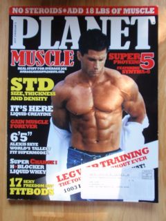 Planet Muscle Bodybuilding Fitness Magazine Scott Markey 8 06
