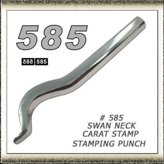 Marking Stamp Swan Neck Punch Jewellers Jewellery Tool New