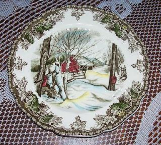 Johnson Brothers Friendly Village Sugar Maples Plate