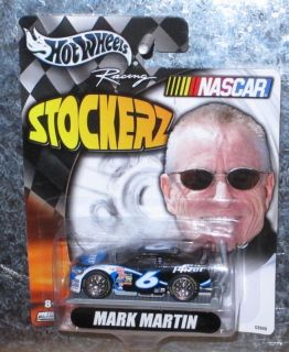 Hot Wheels NASCAR Black Stockerz Mark Martin Pfizer