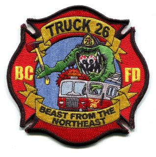 Maryland Baltimore City Fire Rescue EMS Truck 26 Beast Northeast Patch