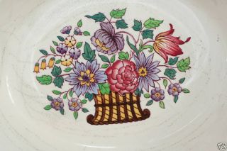 Wedgwood Edme Oval Serving Bowl Beautiful Colors 10
