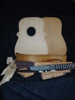 14 Fret D Size Mahogany Guitar Kit Martin Parts Luthier