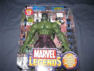 Marvel Legends Series 1 Hulk Toy Biz 2002 WOW