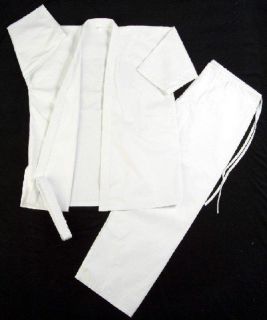 Martial Arts Karate Taekwondo Juno Uniform Size 3 White