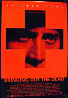 Out The Dead 1999 Original Movie Poster 1sh Martin Scorsese