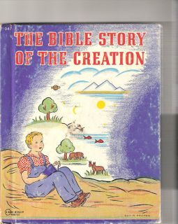 Childrens Book   The Bible Story of the Creation by Mary Alice Jones