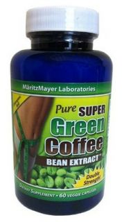  Super Green Coffee Bean Extract 800mg 60ct MaritzMayer Maritz Mayer