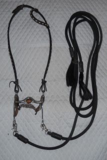 DURABLE   Leather Western Working Headstall/Reins/Bit LOT   Full/Horse