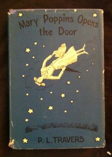 Mary Poppins Opens The Door P L Travers 1st Ed Collectible Illu 1943