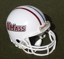 UMass Minutemen Football Mini Helmet Massachusetts