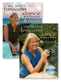 Val Guins Forearm Dance Massage Spa Video 2 DVD Set