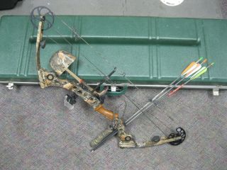 Mathews Solocam Q2 Archery Compound Bow Accessories Set up CX Arrows