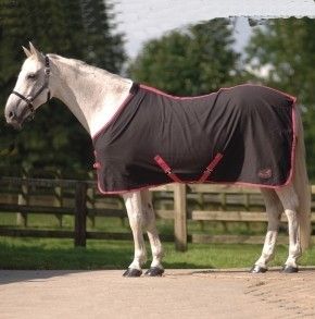 Masta Heavy Cotton Horse Summer Sheets Black Pink BNIB 59 or 60