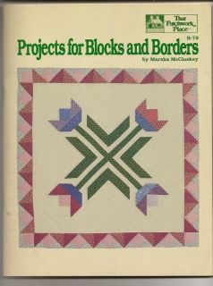 Quilt Projects Blocks Borders Marsha McCloskey Patterns 0943574285