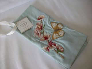 Pottery Barn Cherry Blossom Guest Towels Set of 2 Hand