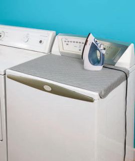 NEW TOP OF DRYER Convenient Magnetic Ironing Quilted Mat Laundry Room