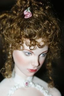 Catherine Mather Porcelain Art Doll Flure 1 of 15