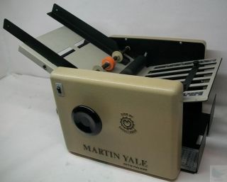 Martin Yale CV 7 Auto Folder Automatic Paper Folding Machine