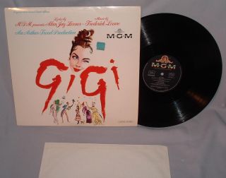 LP SOUNDTRACK Gigi MAURICE CHEVALIER GERMAN IMPORT STEREO 665005 NEAR