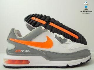Nike Air Max Wright PS Kids White Orange Grey Sz 12C 317935 180