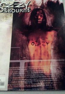 Ozzy Osbourne Comic Todd McFarlane 1999 Sabbath RARE