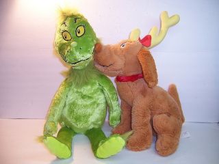 Kohls Cares for Kids Grinch and Max New Style Stitched Eyes EX