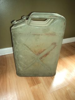 WWII Era U s Five 5 Gallon Jerry Can Dated 1945