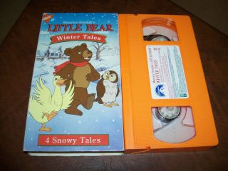 Little Bear Winter Tales VHS Andrew Sabiston Kristin Fairlie Unrated