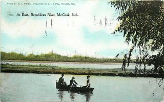 NE McCook Republican River at Ease mailed 1910 T11281