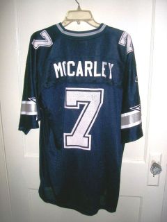 Pre Owned NFL Dallas Cowboys Mccarley Rbkjersey Size Large
