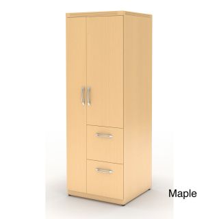 Mayline Aberdeen Mocha Personal Storage Cabinet Mocha