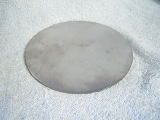 Round 6 Stainless Steel Plates 12 Gauge HHO Project Disk Sheet Metal
