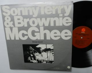 Sonny Terry Brownie McGhee Midnight Special 2 LP