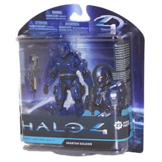 McFarlane Toys Action Figure   Halo 4 Series 1   SPARTAN SOLDIER (Blue