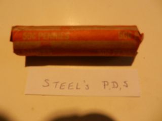 1943 Steel Wheat Pennies All Mints