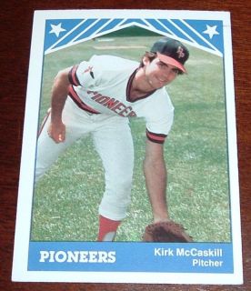 1983 TCMA Redwood Pioneers Kirk McCaskill 19