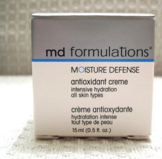 MD Formulations Moisture Defense antioxident creme. Buy 1 get one Free