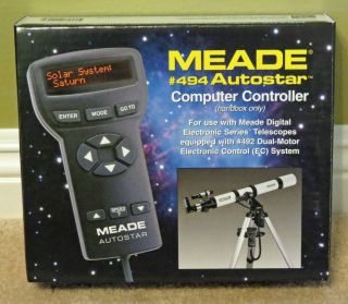 Meade 494 Autostar Computer Controller