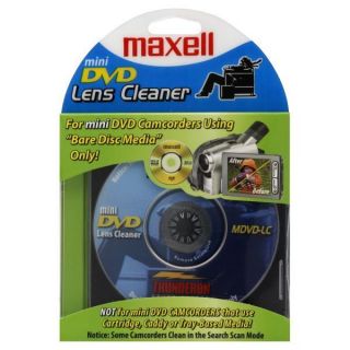 Maxell Lens Cleaner for Mini DVD Camcorder, Portable Player or Desktop