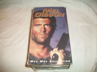 Mel Gibson Mad Max Collection Set 3 VHS