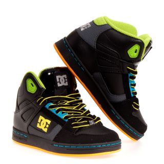 DC Shoes Rebound Hi Leather Skate Casual Skate Kids Shoes