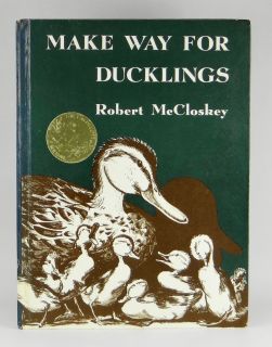 for Ducklings Signed by Robert McCloskey Caldecott Medal Winner