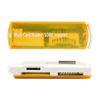 in 1 USB 2 0 Memory Card Reader for SDHC TF Micro SD MMC MS